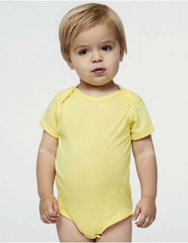 RAB-4424EU-Infant Fine Jersey Short Sleeve Bodysuit